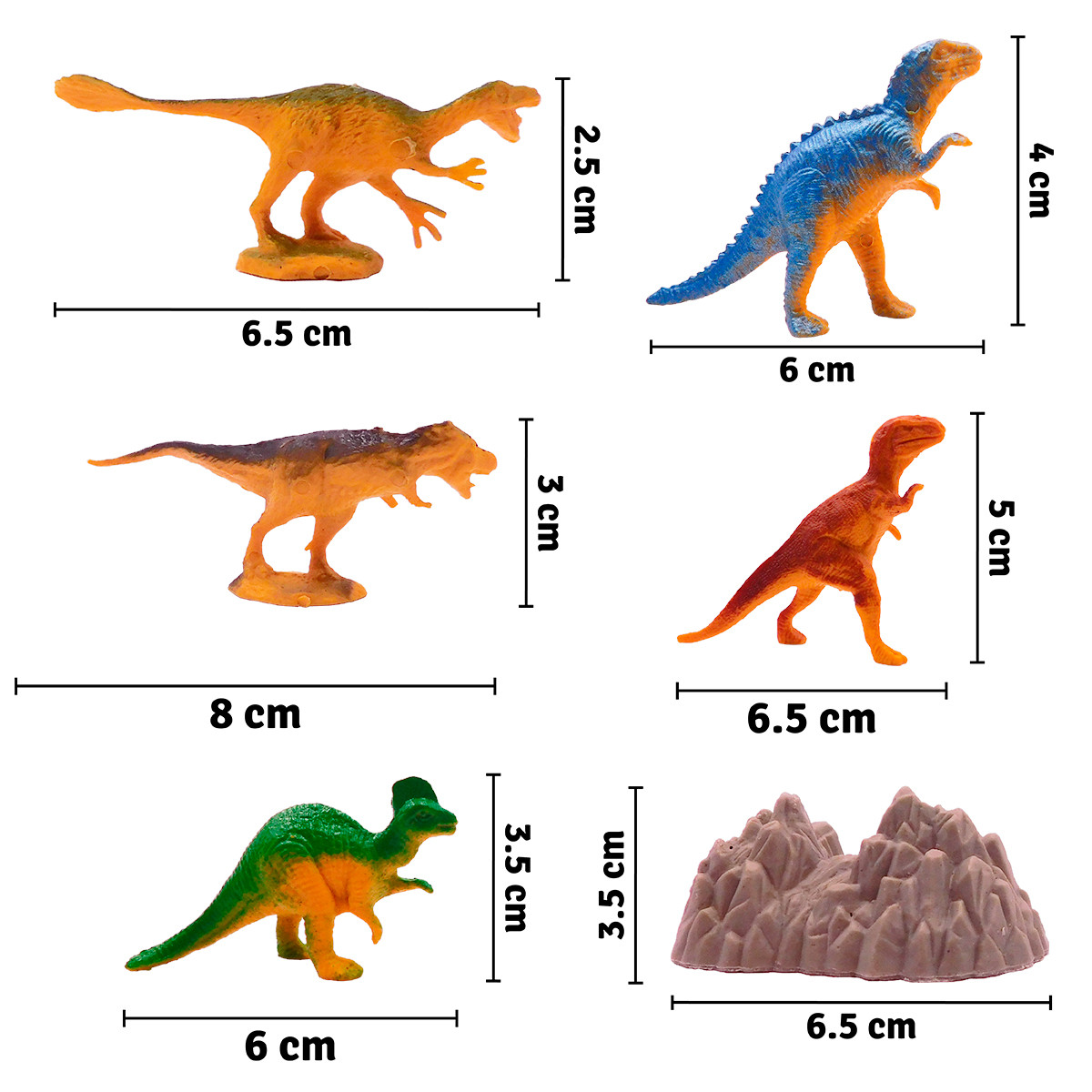 Miniatura 2 de Set Figuras Dinosaurios X8 GM1911-121